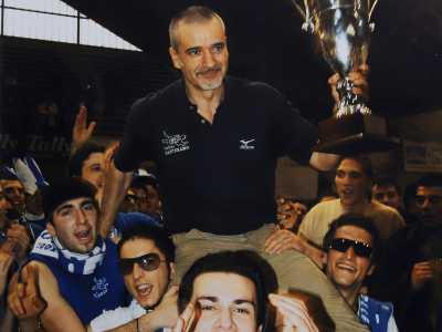 Prima di salire in A1 la squadra guidata da Francesco Montemurro vinse la Coppa Italia della serie cadetta